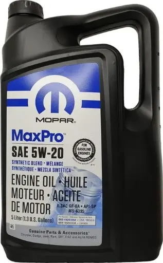 [5W20 -68518203AA] ENGINE OIL GALLONS